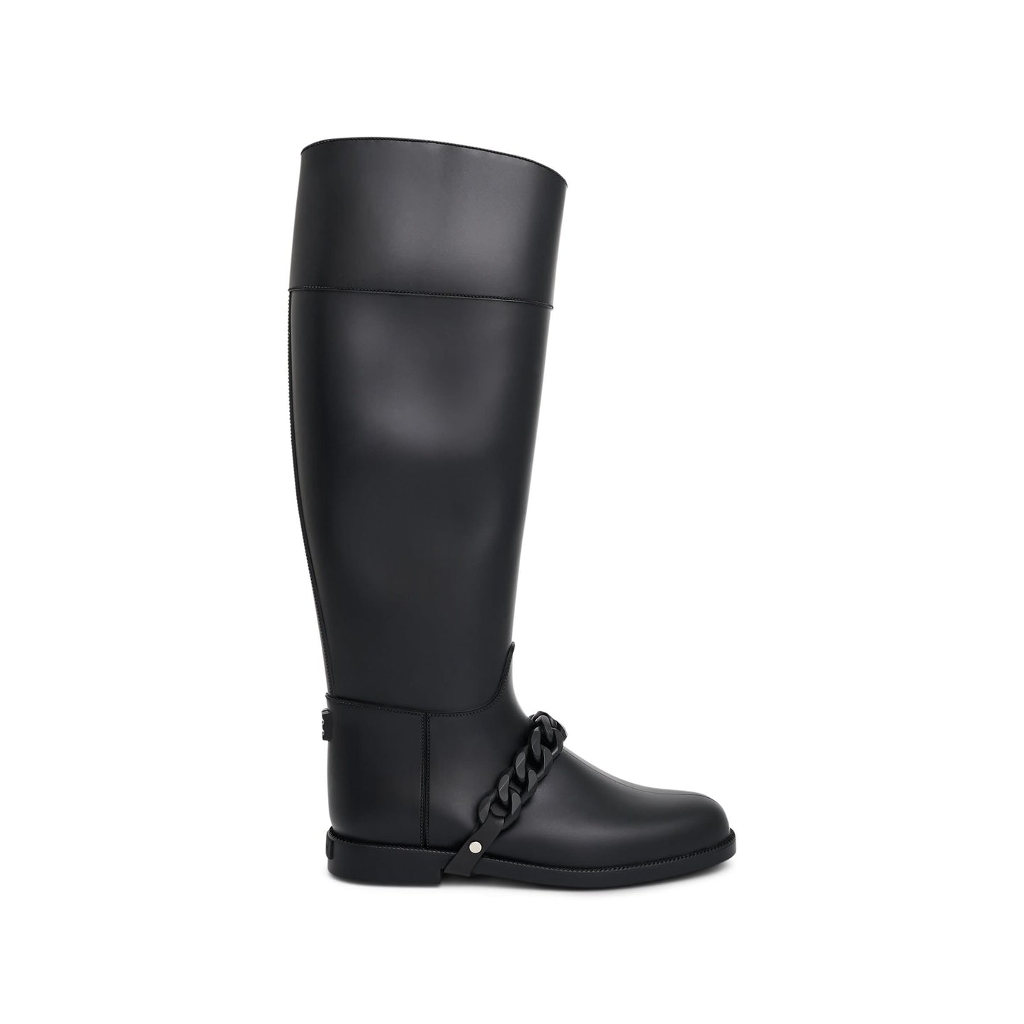 Chain Rainboot in Black