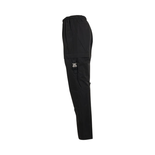 Classical Technical Eco Trousers in Black