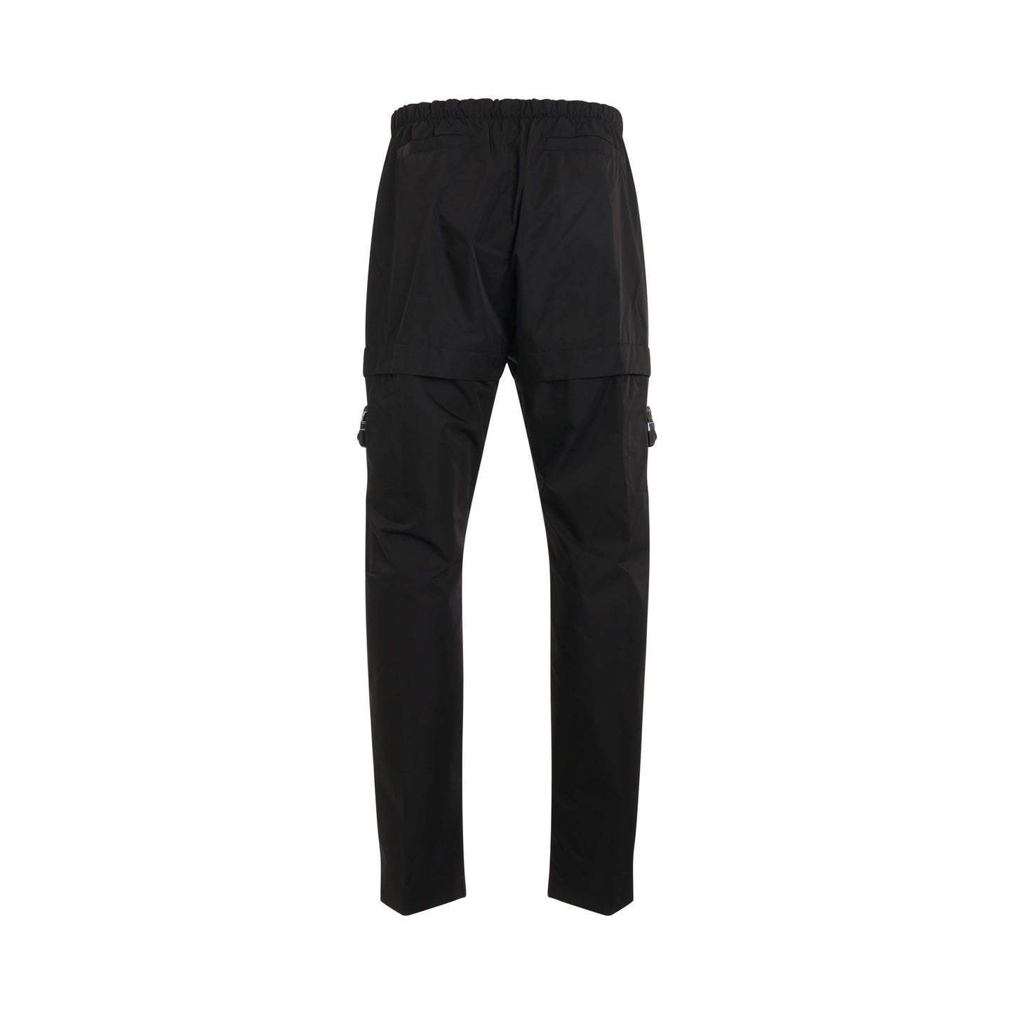 Classical Technical Eco Trousers in Black