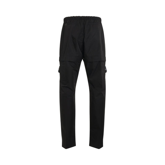 Classical Technical Eco Trousers in Black