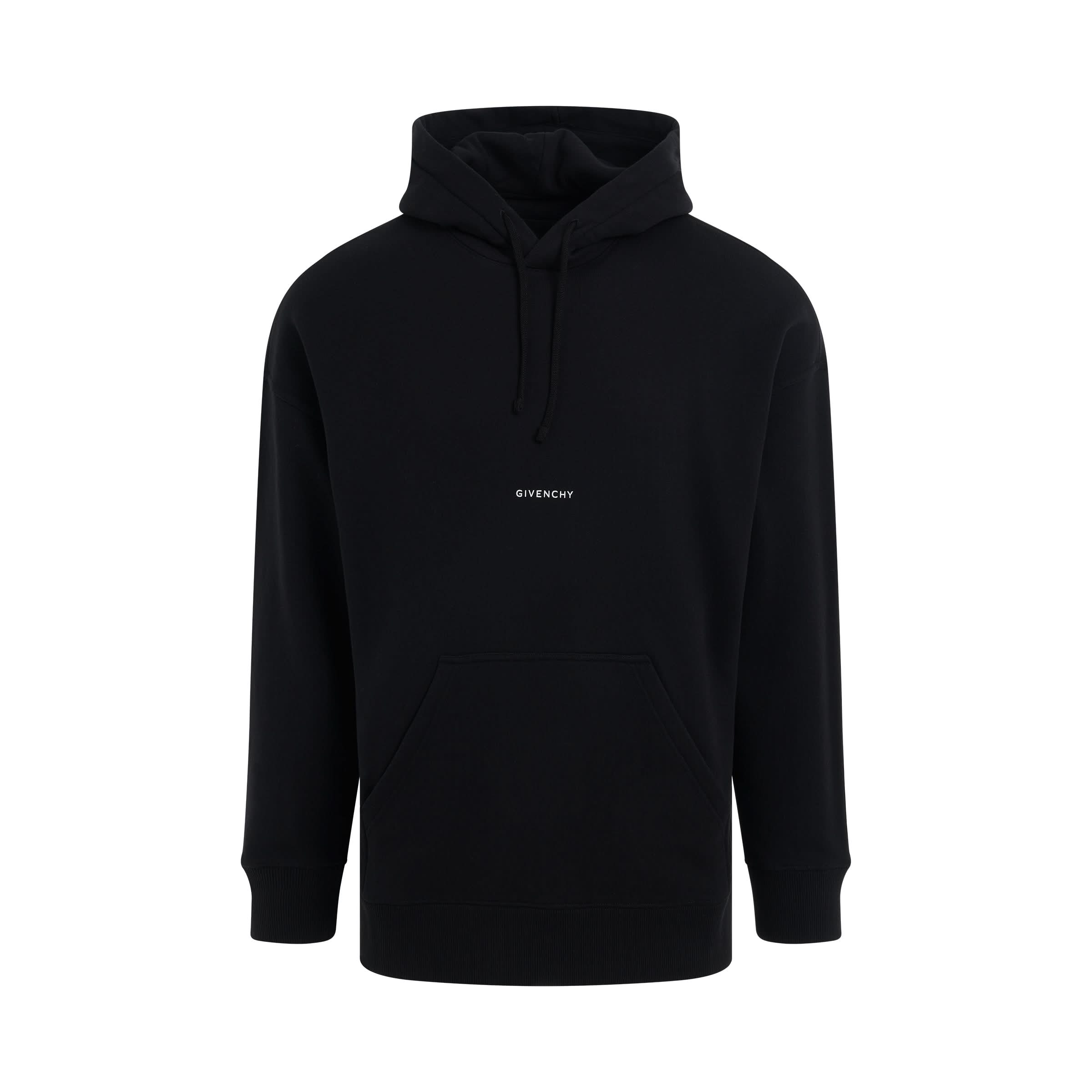 TK 360 Logo Print Hoodie in Black