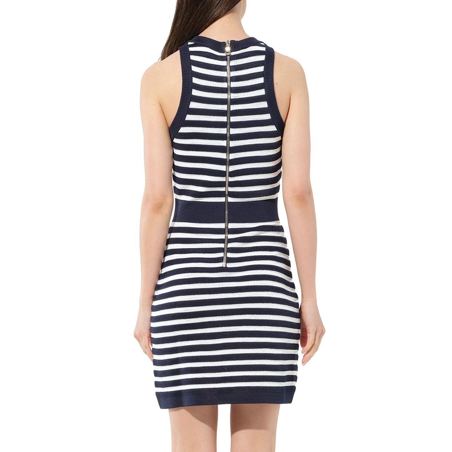 Striped Flared Dress