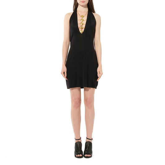 V Neck Jersey Dress