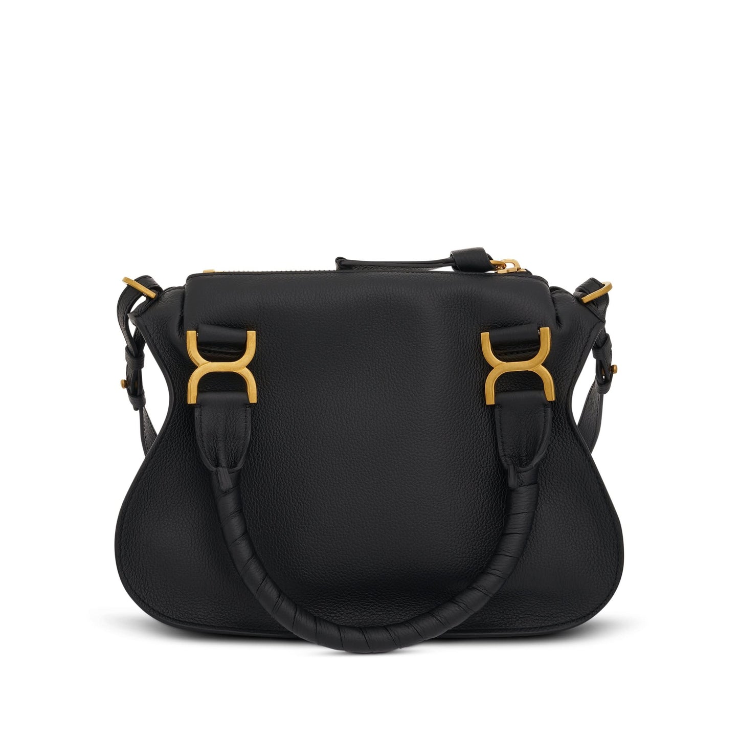 Marcie Small Double Carry Bag in Black