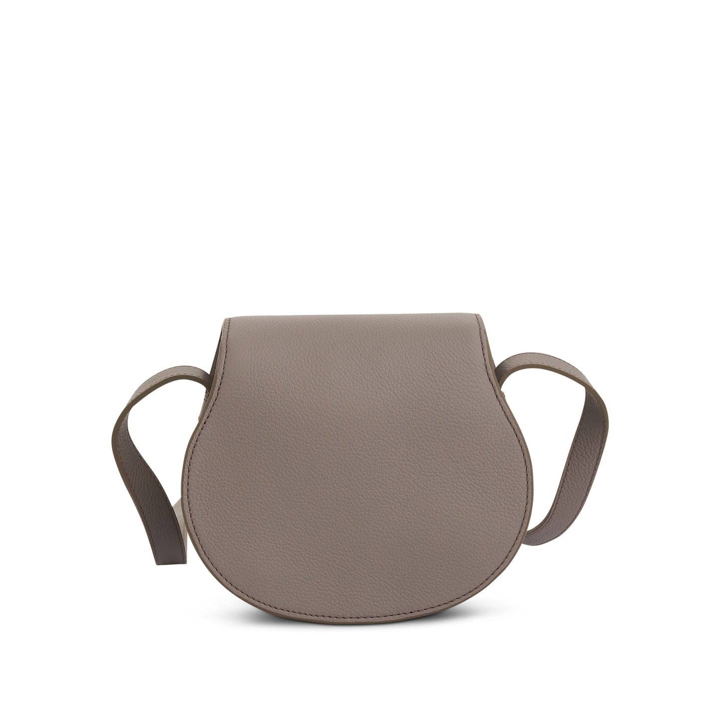 Marcie Small Saddle Bag in Cashmere Grey