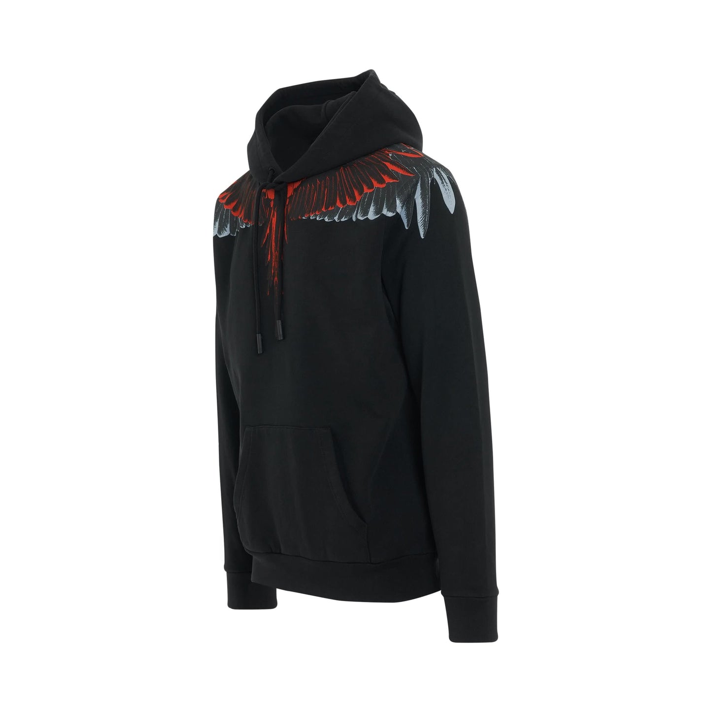 Icon Wings Regular Fit Hoodie in Black/Red