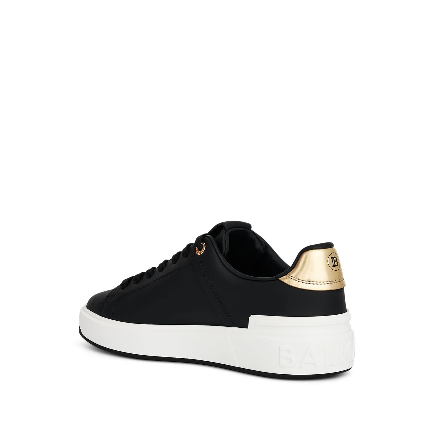 B-Court Low Sneaker in Black/Gold