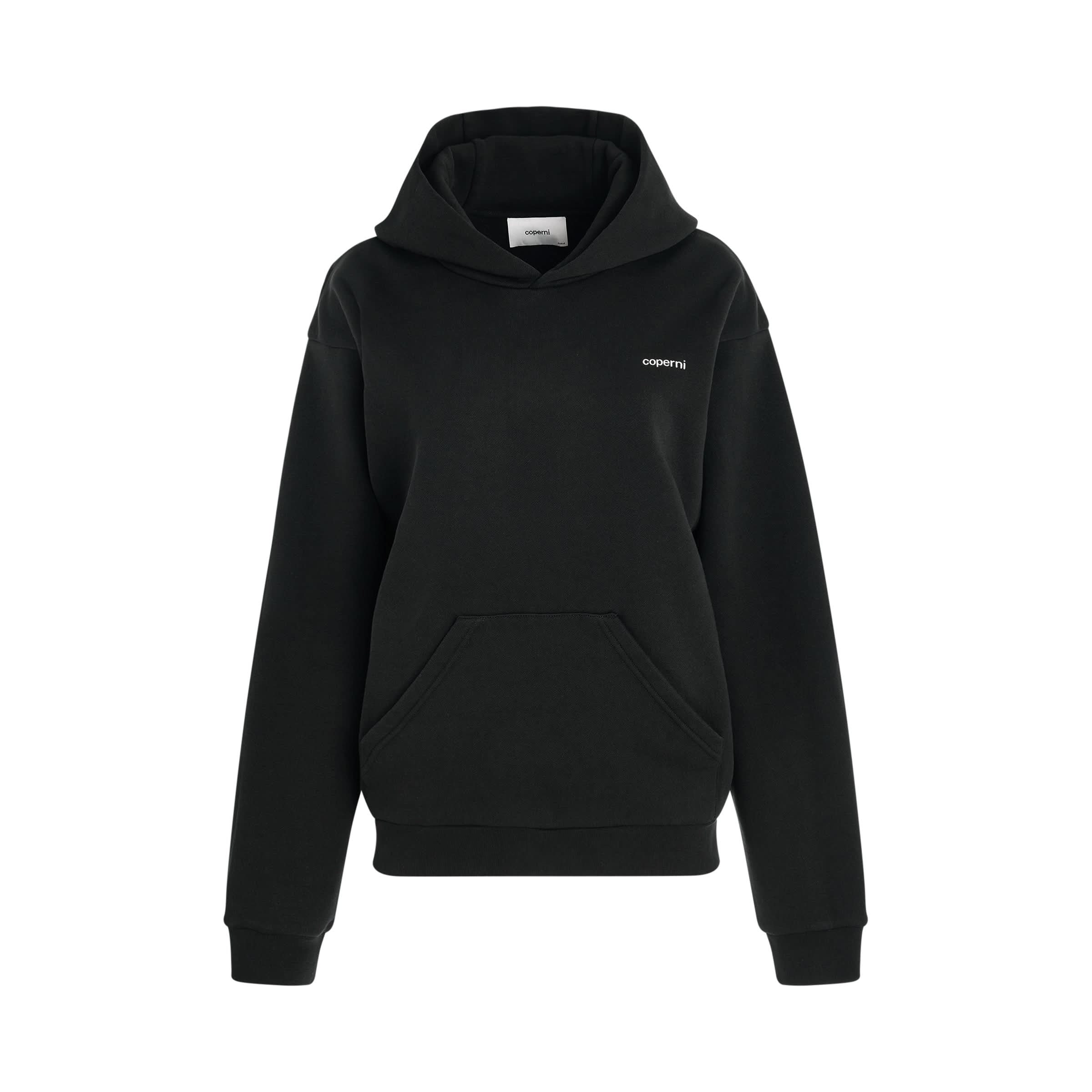 Horn Hoodie in Black