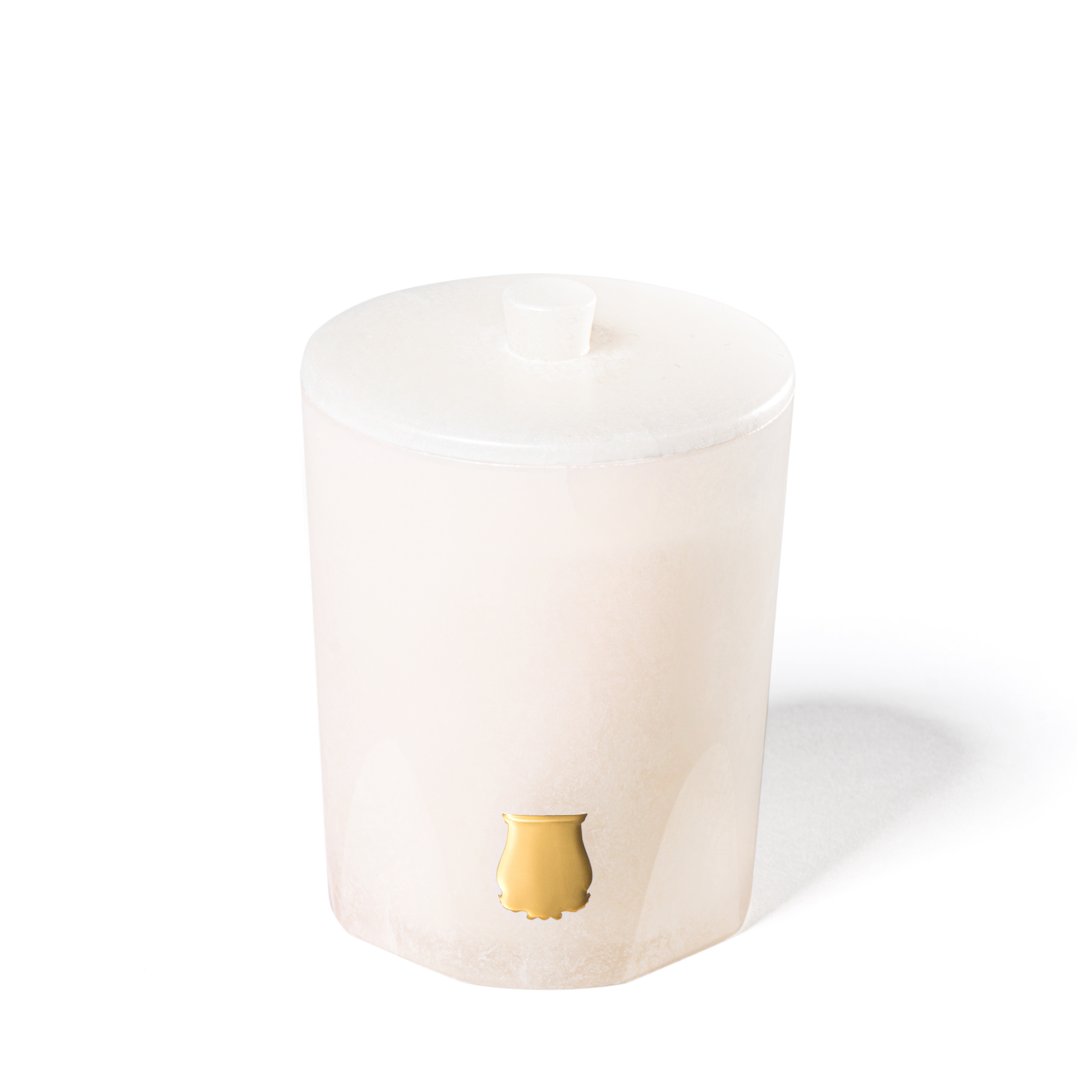 Atria Alabaster Candle with Lid