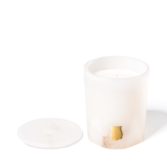 Hemera Alabaster Candle with Lid