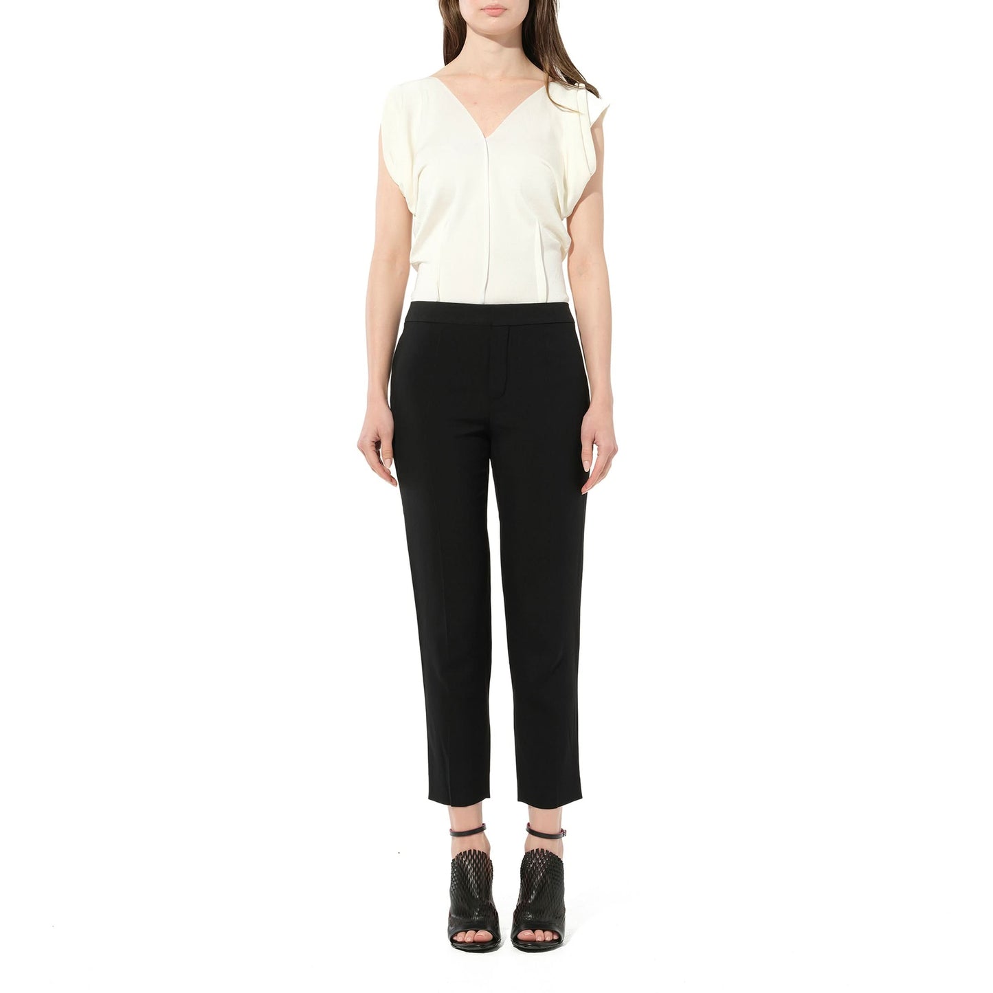 Pantalon Trousers in Black