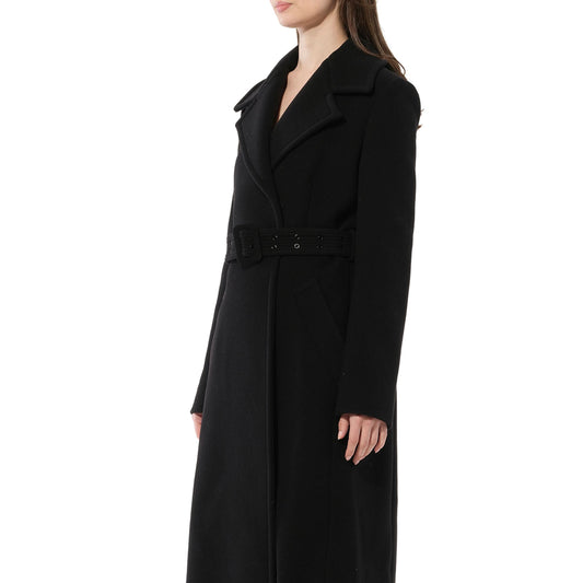 Coat And Belt in Black