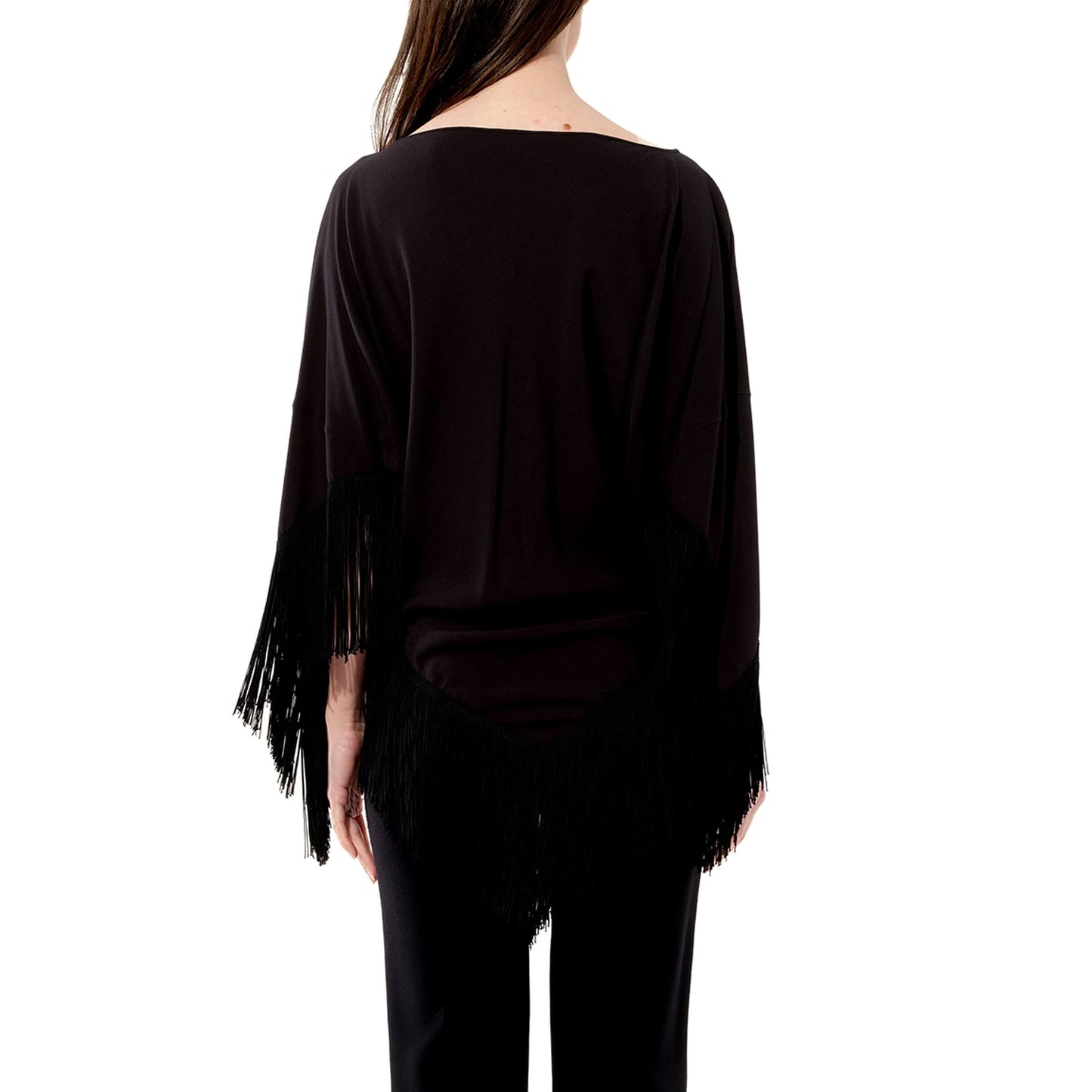 Crepe Top in Black