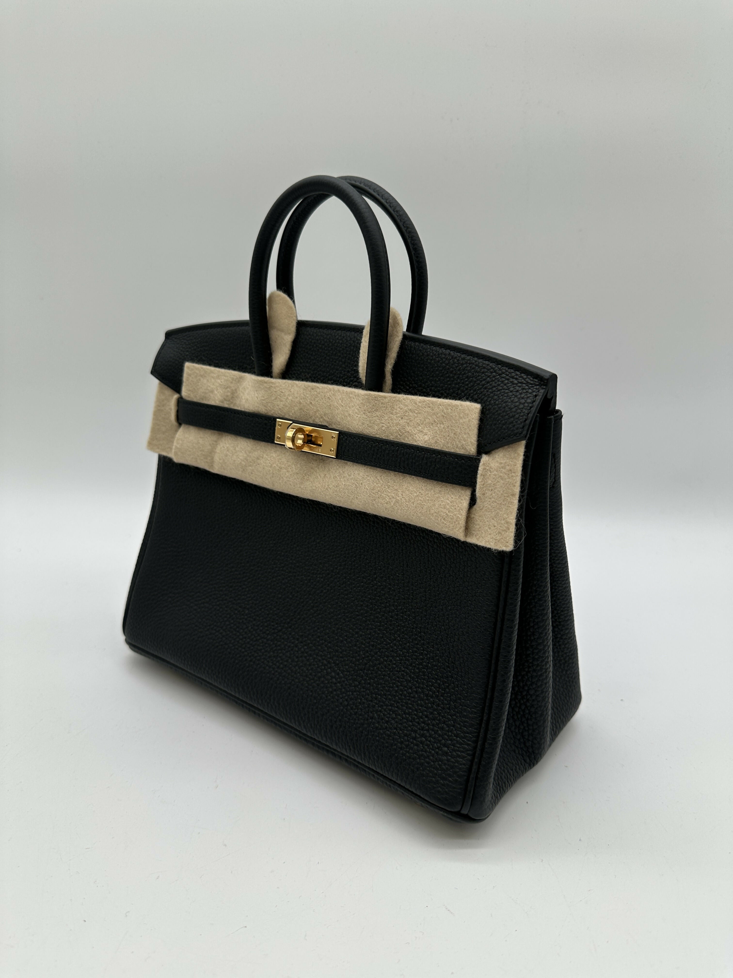 Hermès Birkin 25 Black Togo GHW K