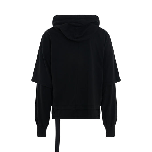 DKRSHDW Hustler Knit Hoodie T-Shirt in Black