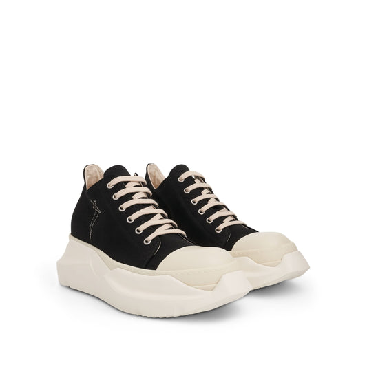 DRKSHDW Abstract Low Denim Pentagram Stitch Sneakers in Black/Pearl/Milk