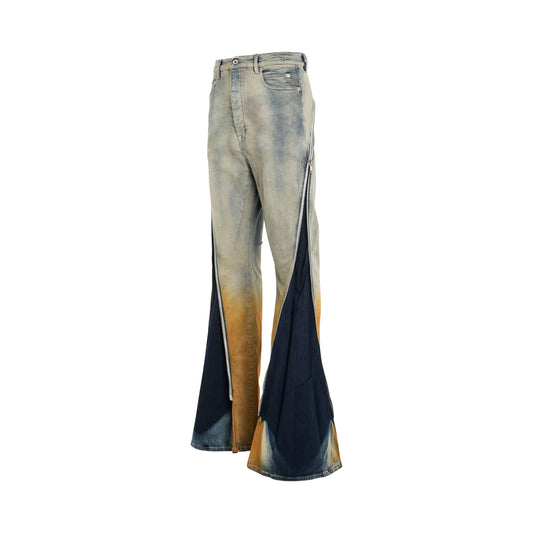 Bolan Banana Pants in Sky/Orange Degrade