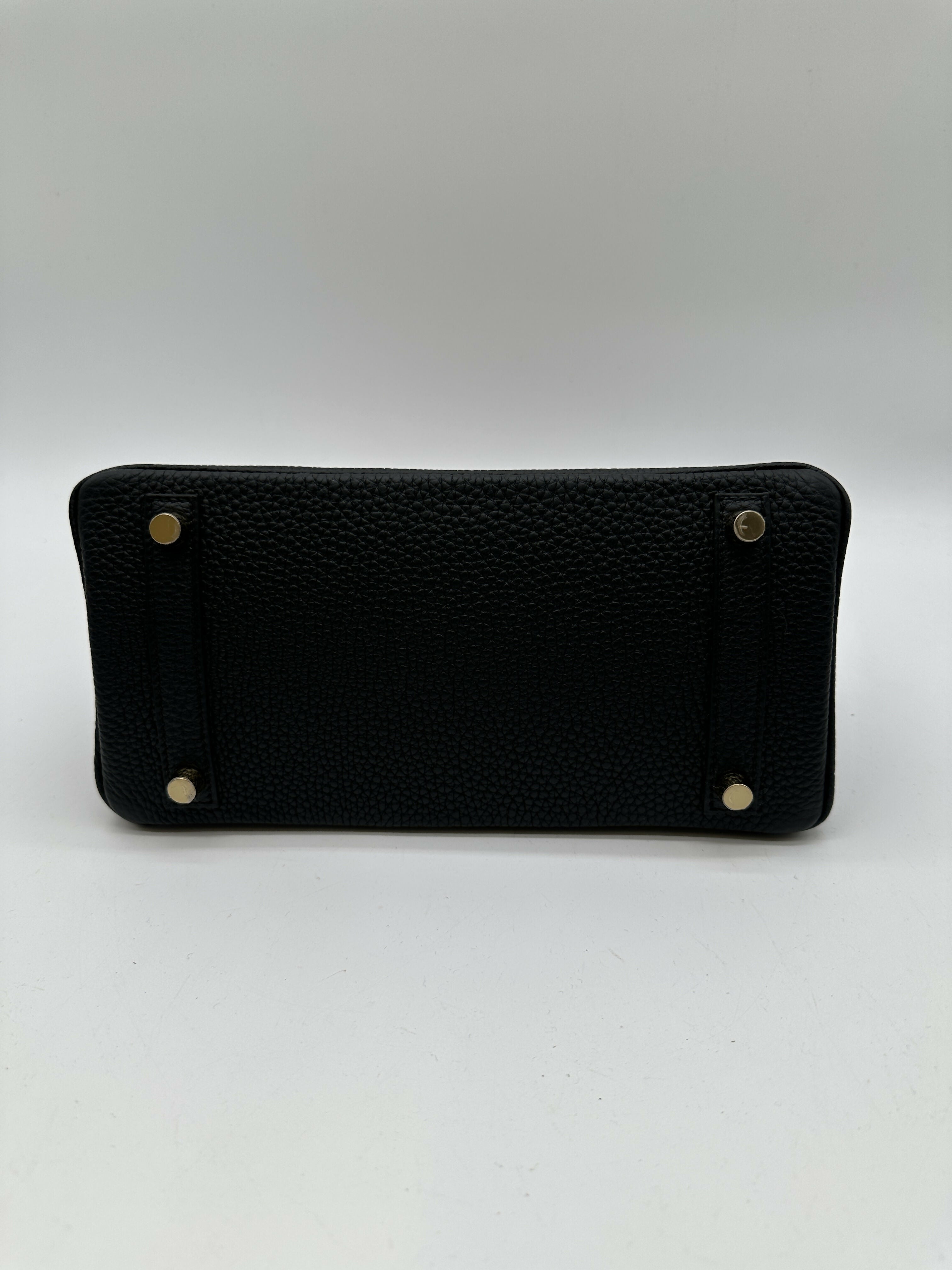 Hermès Birkin 25 Black Togo GHW K