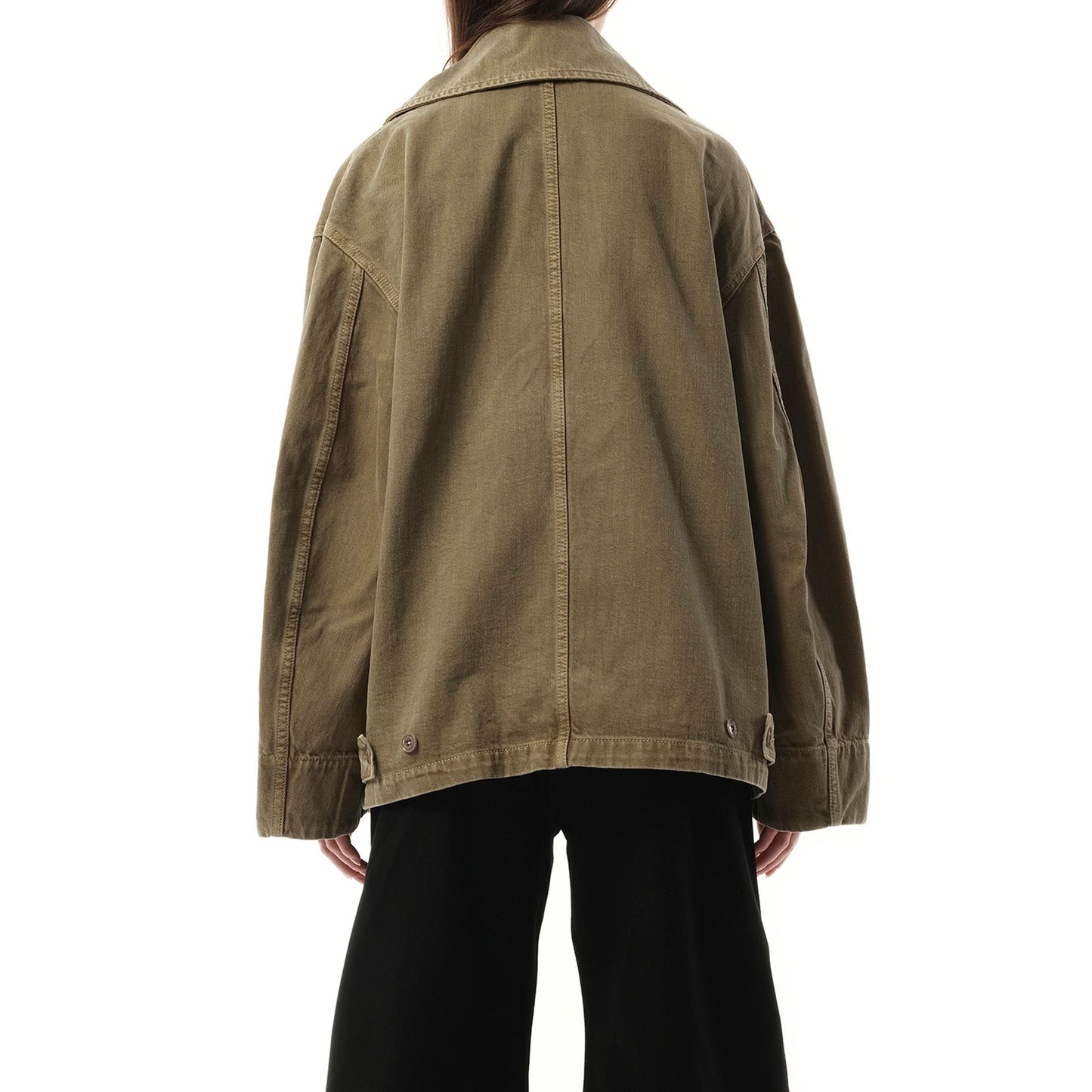 Dispatch Denim Jacket in Snow Olive