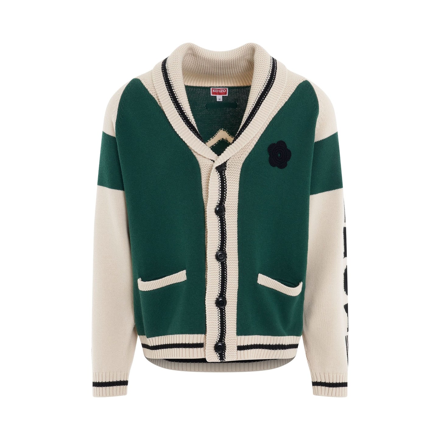 Boke Boy Cardigan in Grass Green