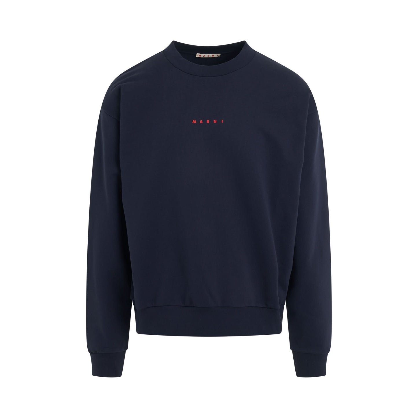 Logo Sweatshirt in Blue Marine