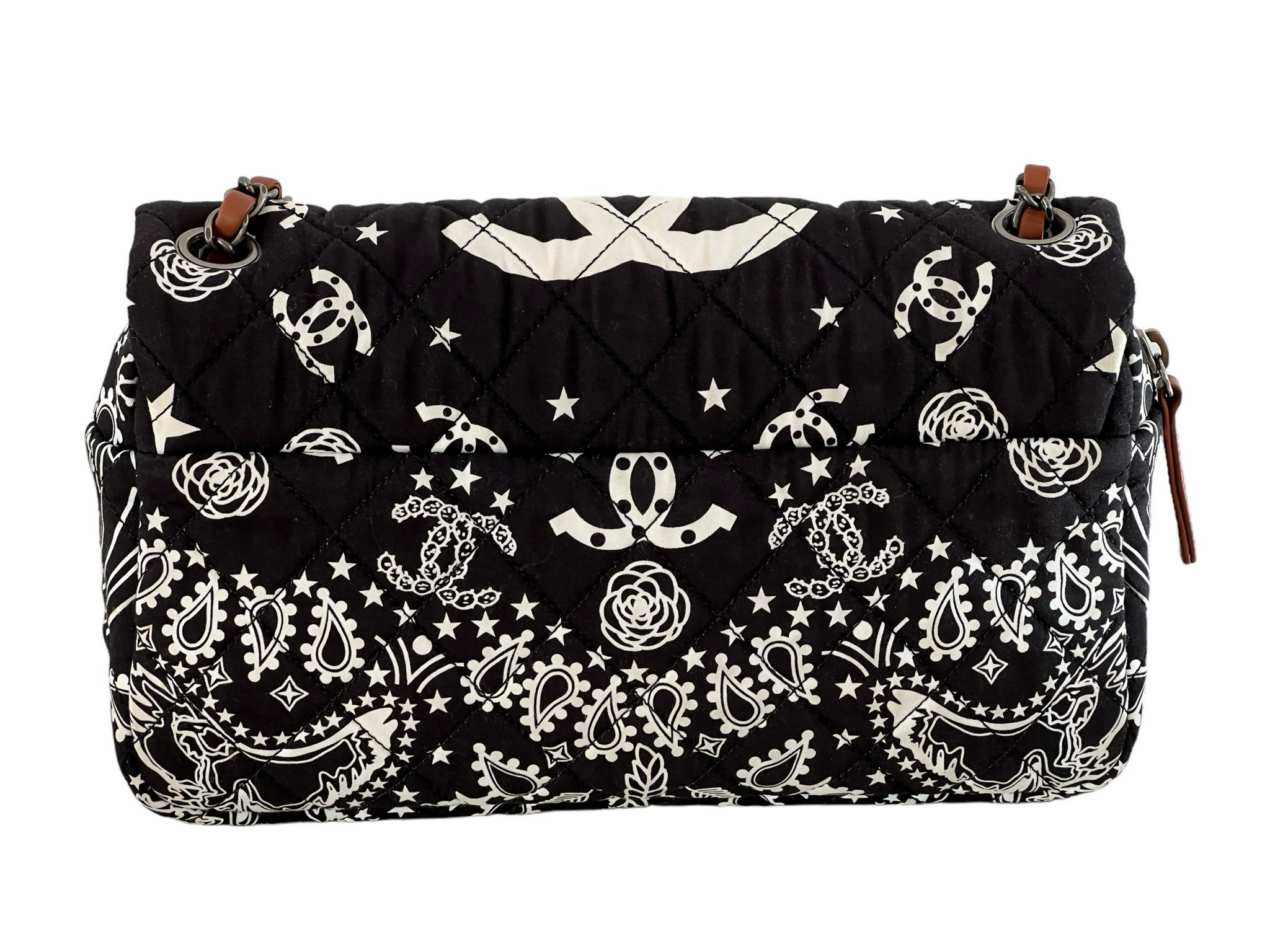 Chanel Paris–Dallas Bandana Double Chain Flap Bag