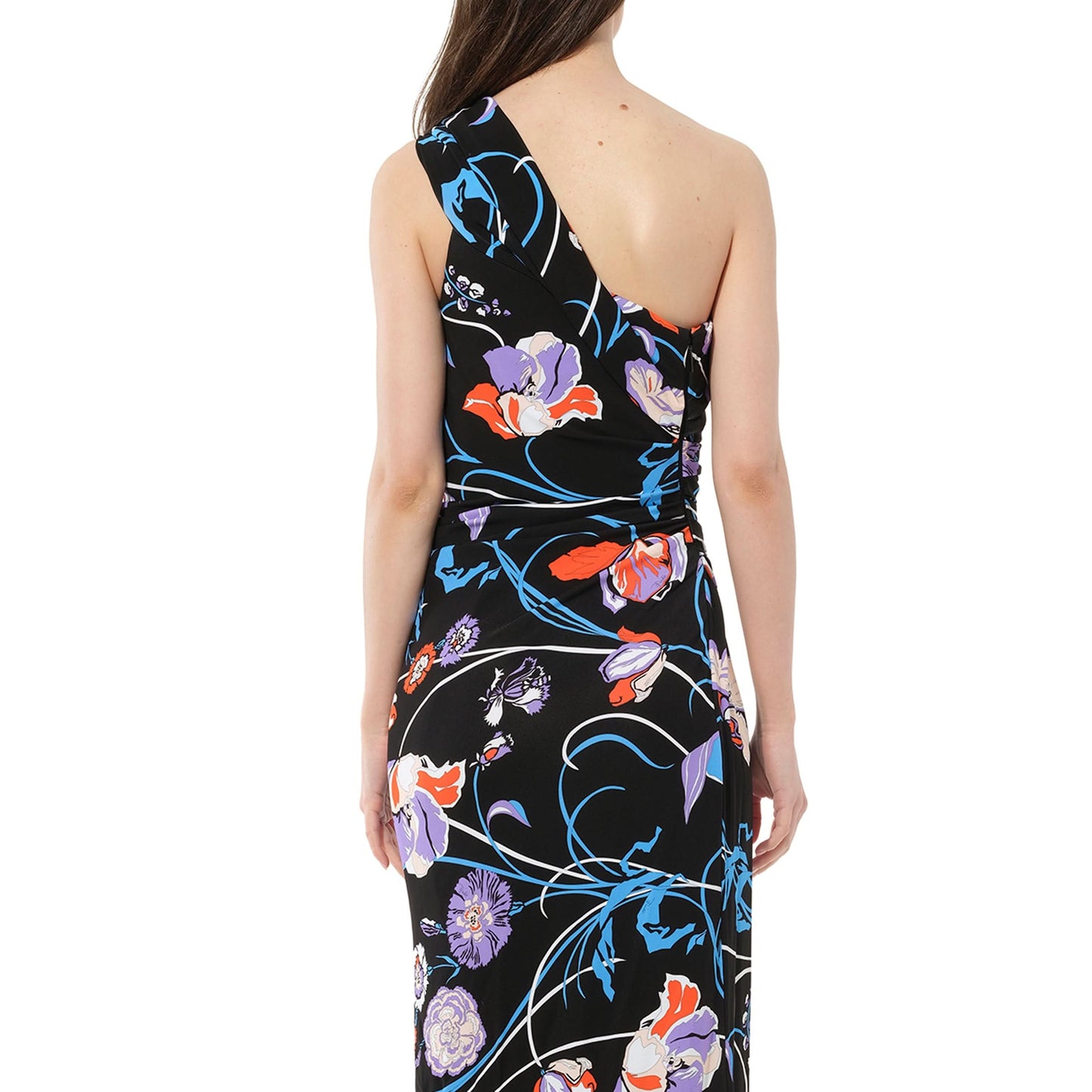 Floral Lng Dress in Celeste