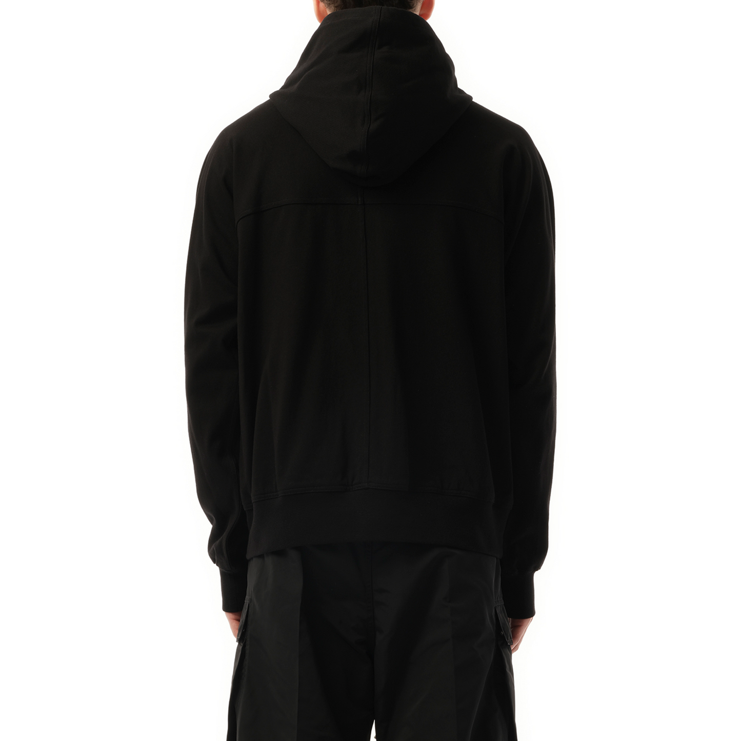 Windbreaker Hoodie in Black