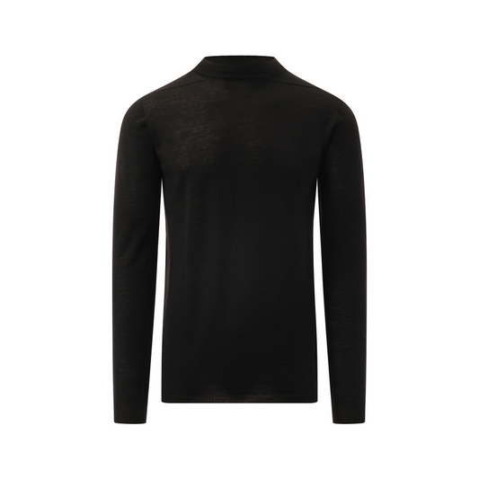 Level Lupetto Sweater in Black