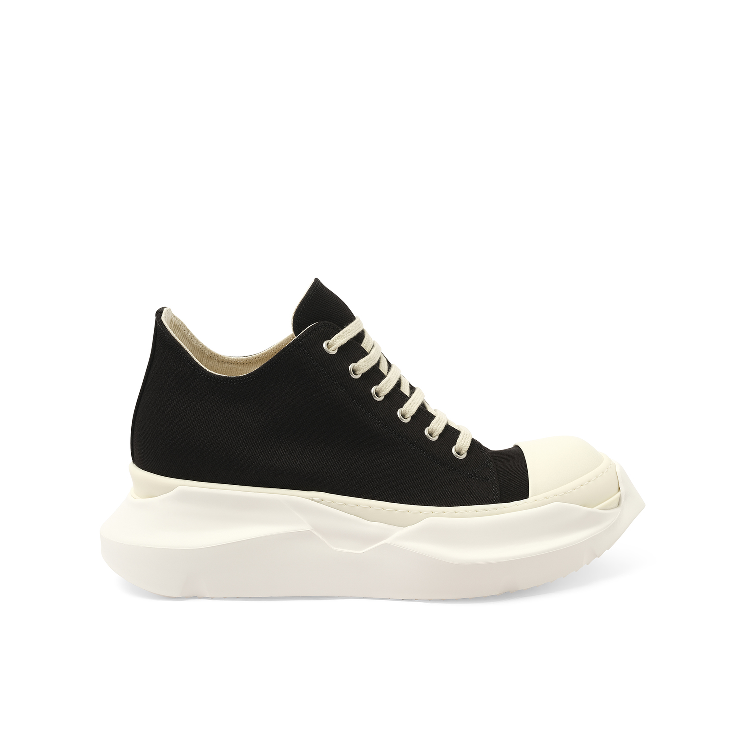 Abstract Low Sneaker in Black/Milk/Milk