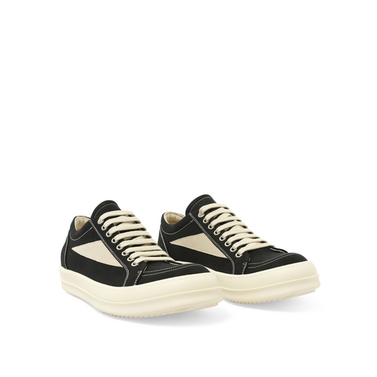 Vintage Sneaks in Black/Milk/Milk