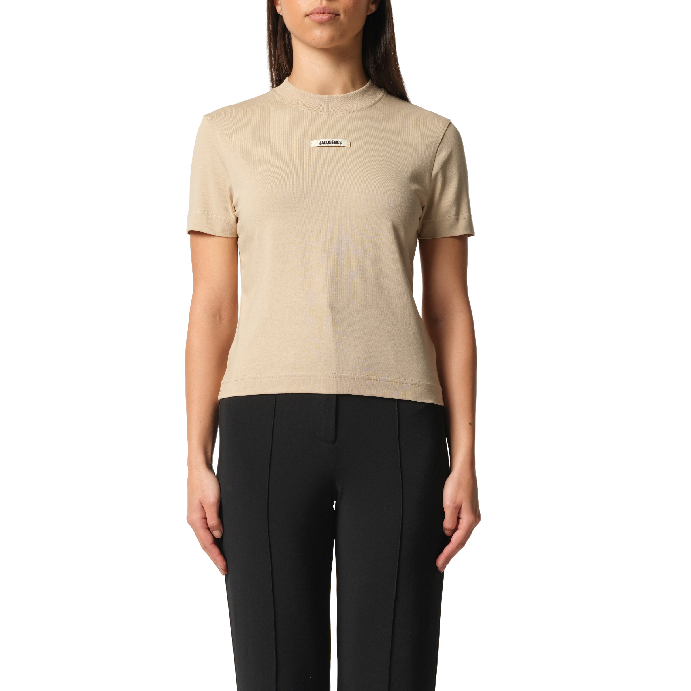 Le T-Shirt Gros Grain in Beige