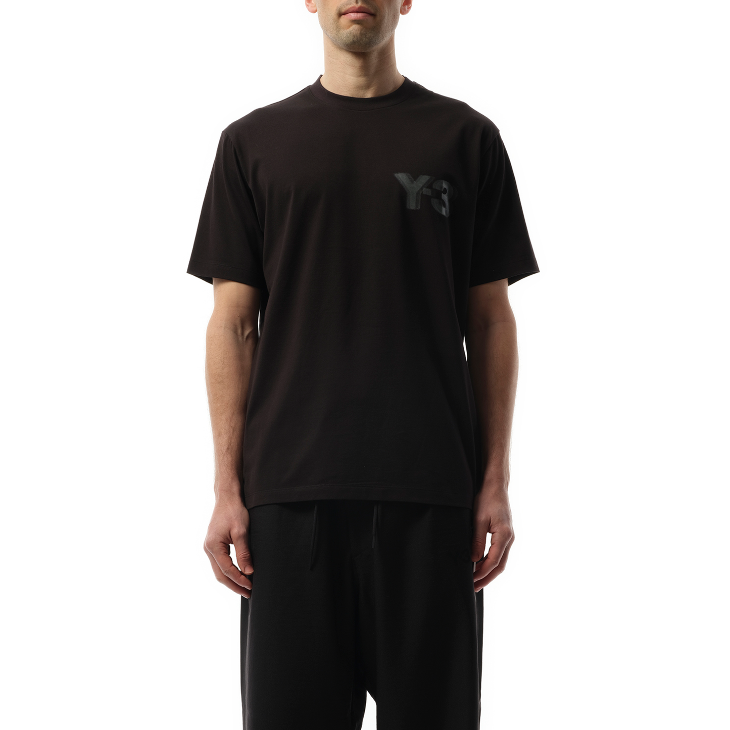 Faded Logo T-Shirt in Black