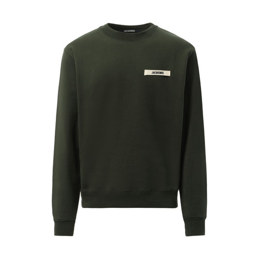 Le Sweatshirt Gros Grain in Dark Green 2