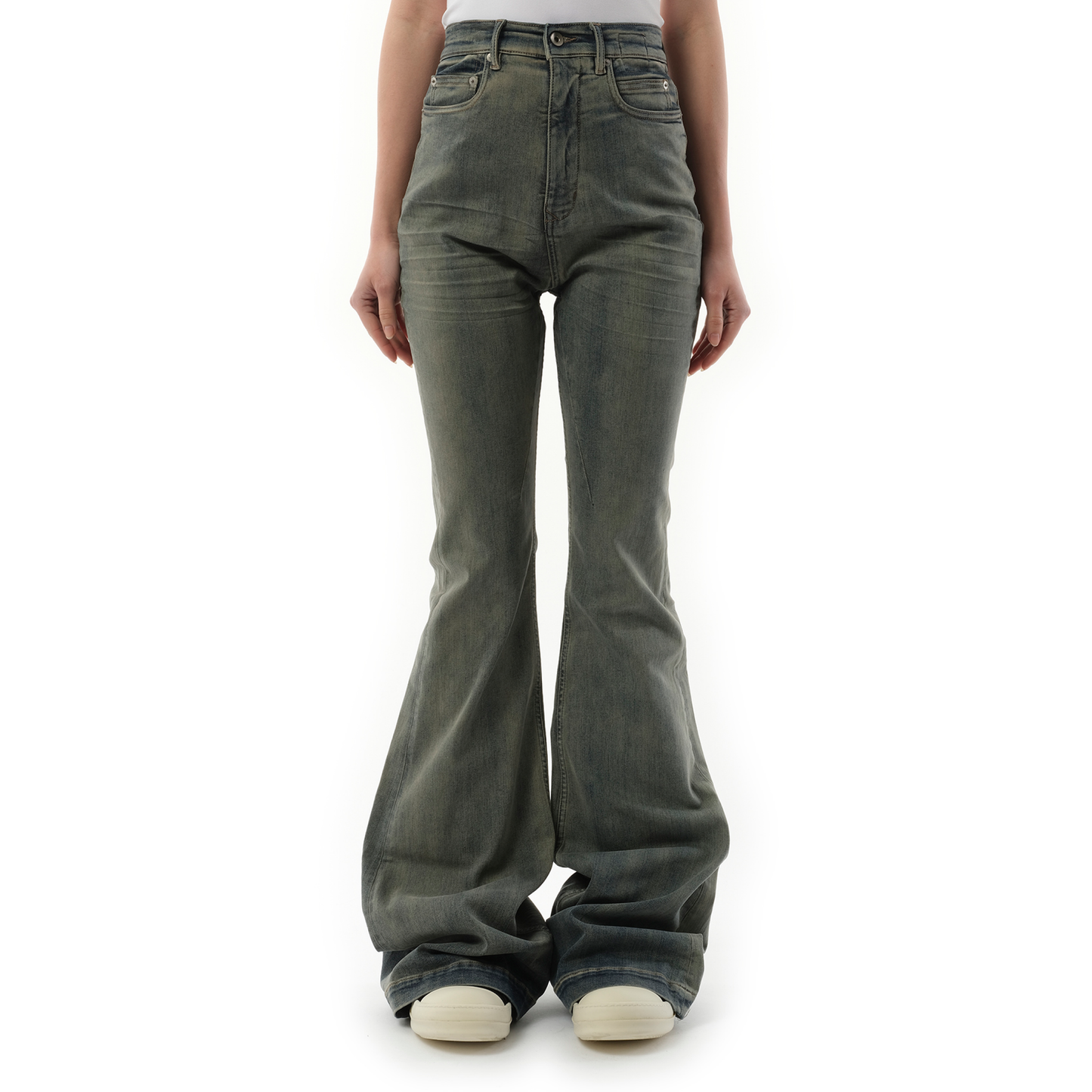 Bolan Bootcut Denim Pants in Sky