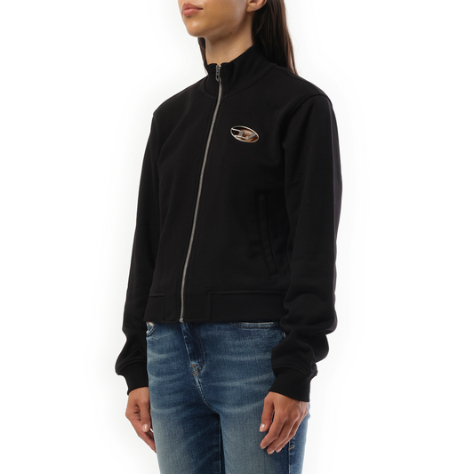 F-Flacin Zip Jacket in Black