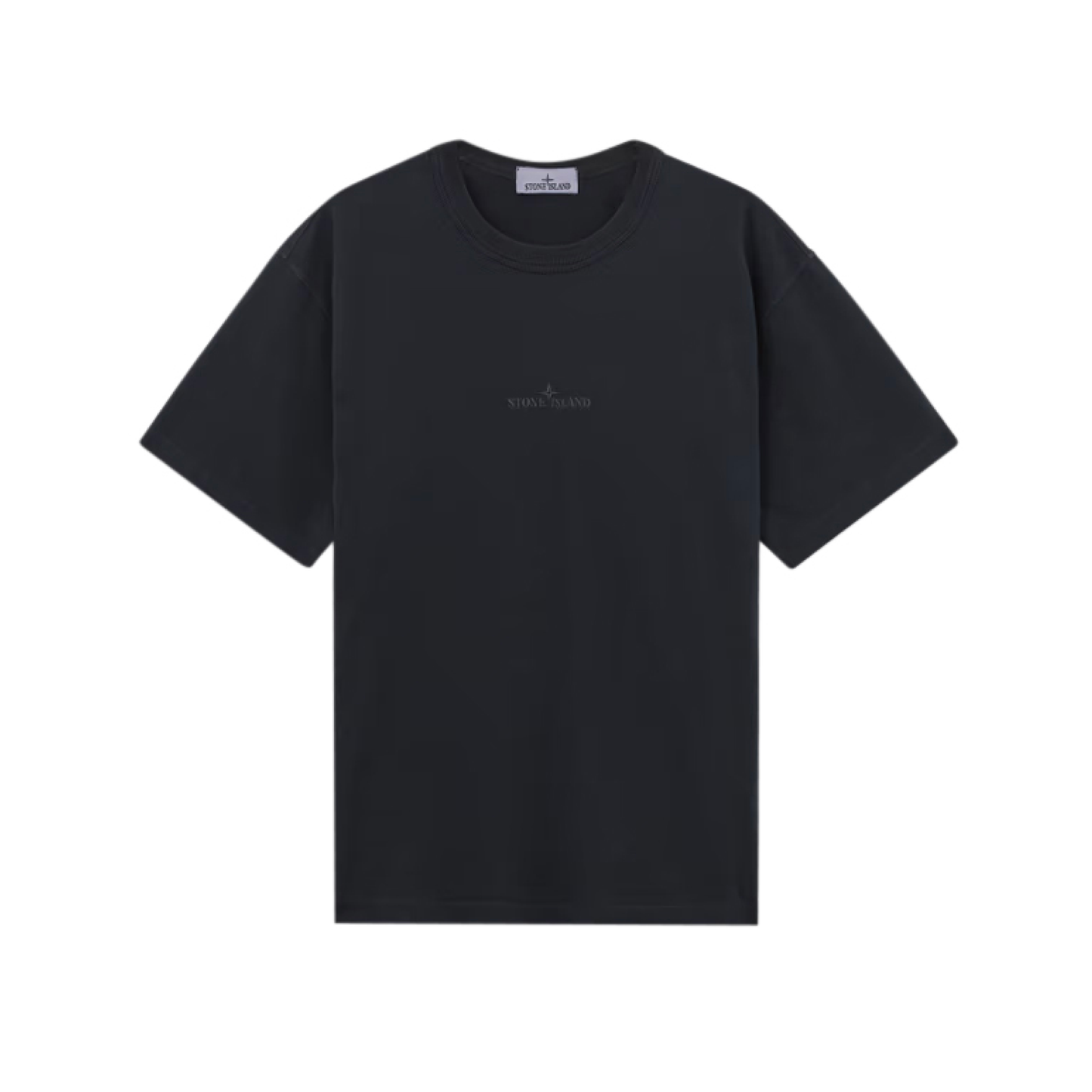 Logo Embroiderd T-Shirt in Black