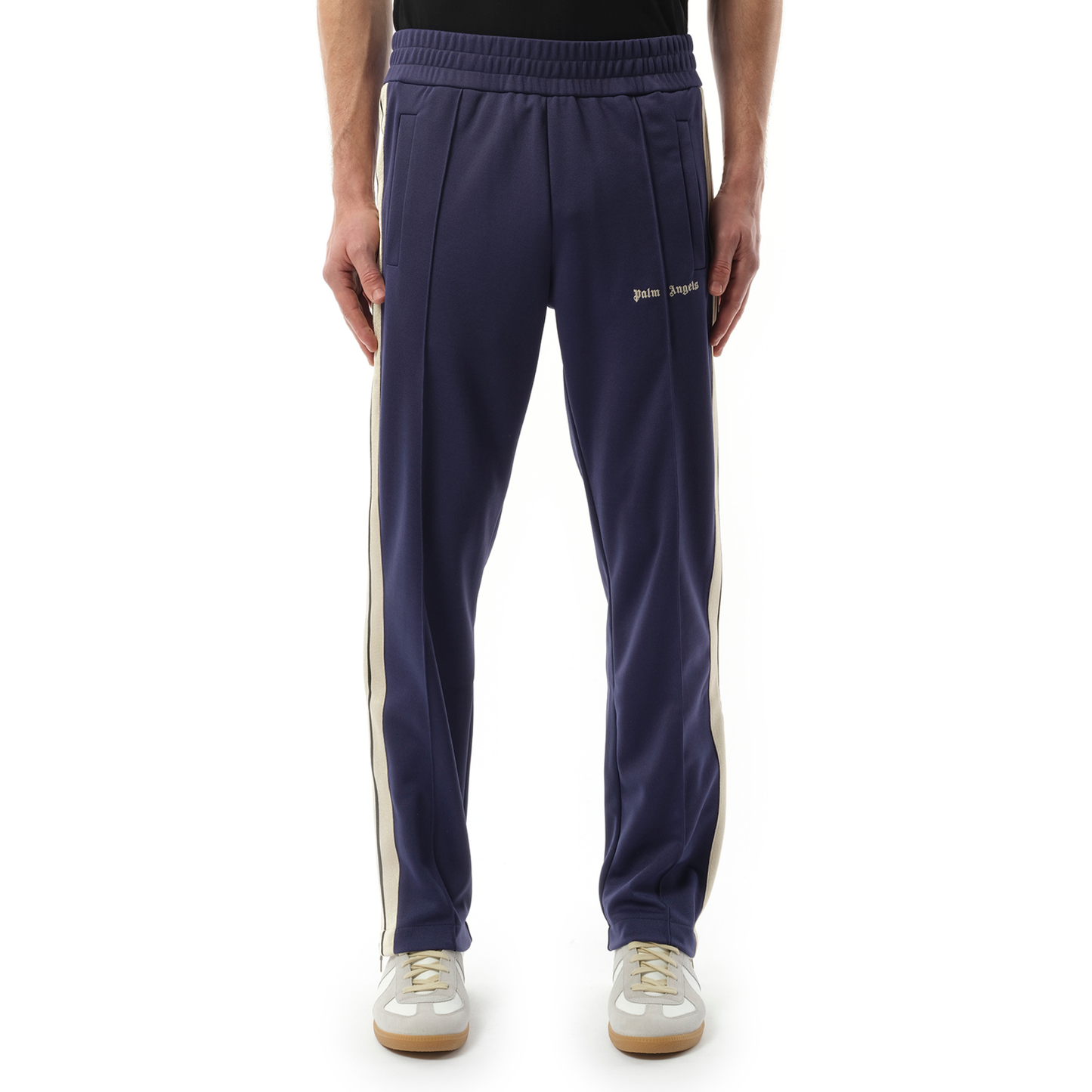 Classic Logo Track Pants in Navy Blue