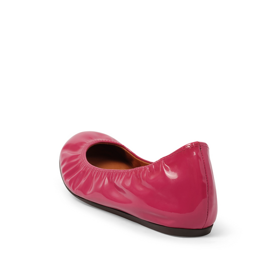 Ballet Flat in Fushia