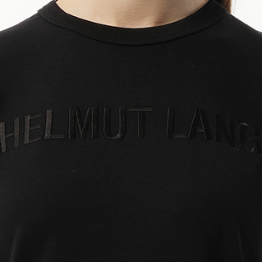 Logo Slim T-Shirt in Black