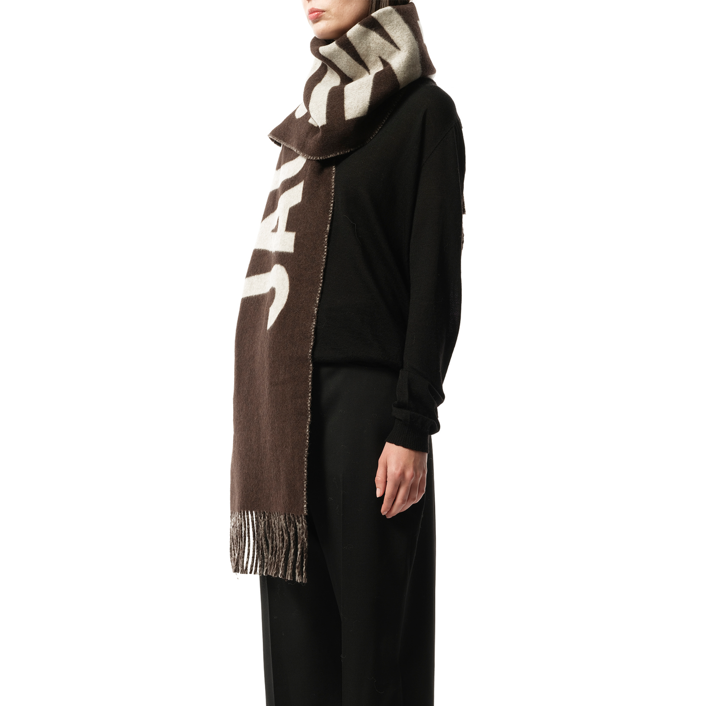 L
echarpe Jacquemus Scarf in Brown/Multicolour