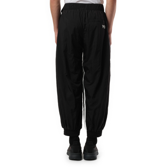 3 Stripe Parachute Pants in Black