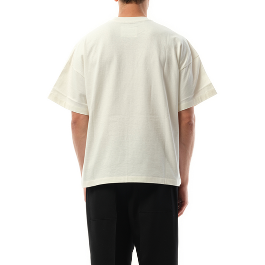 Jil Sander Logo T-Shirt in Porcelain