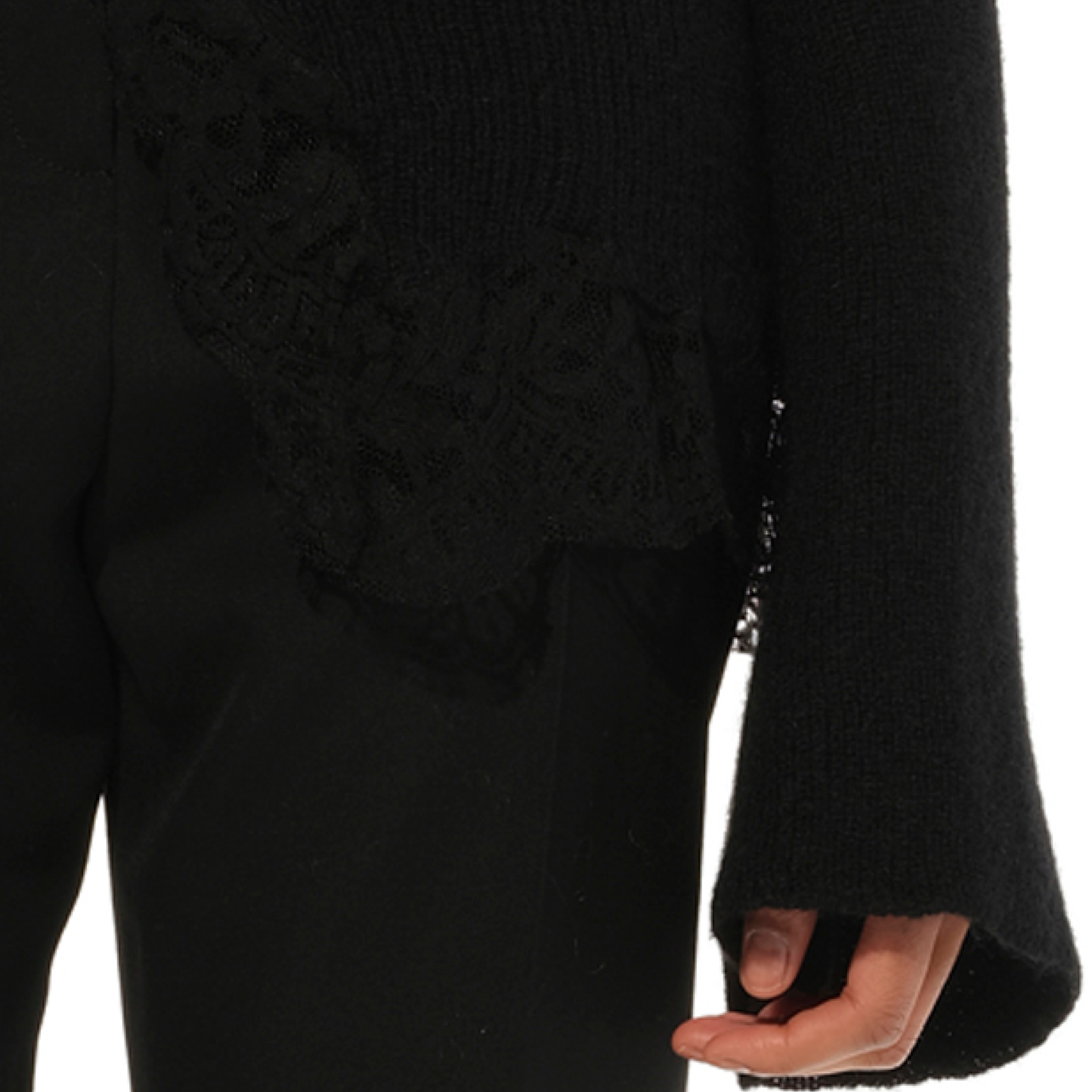 Long Sleeve Top in Black