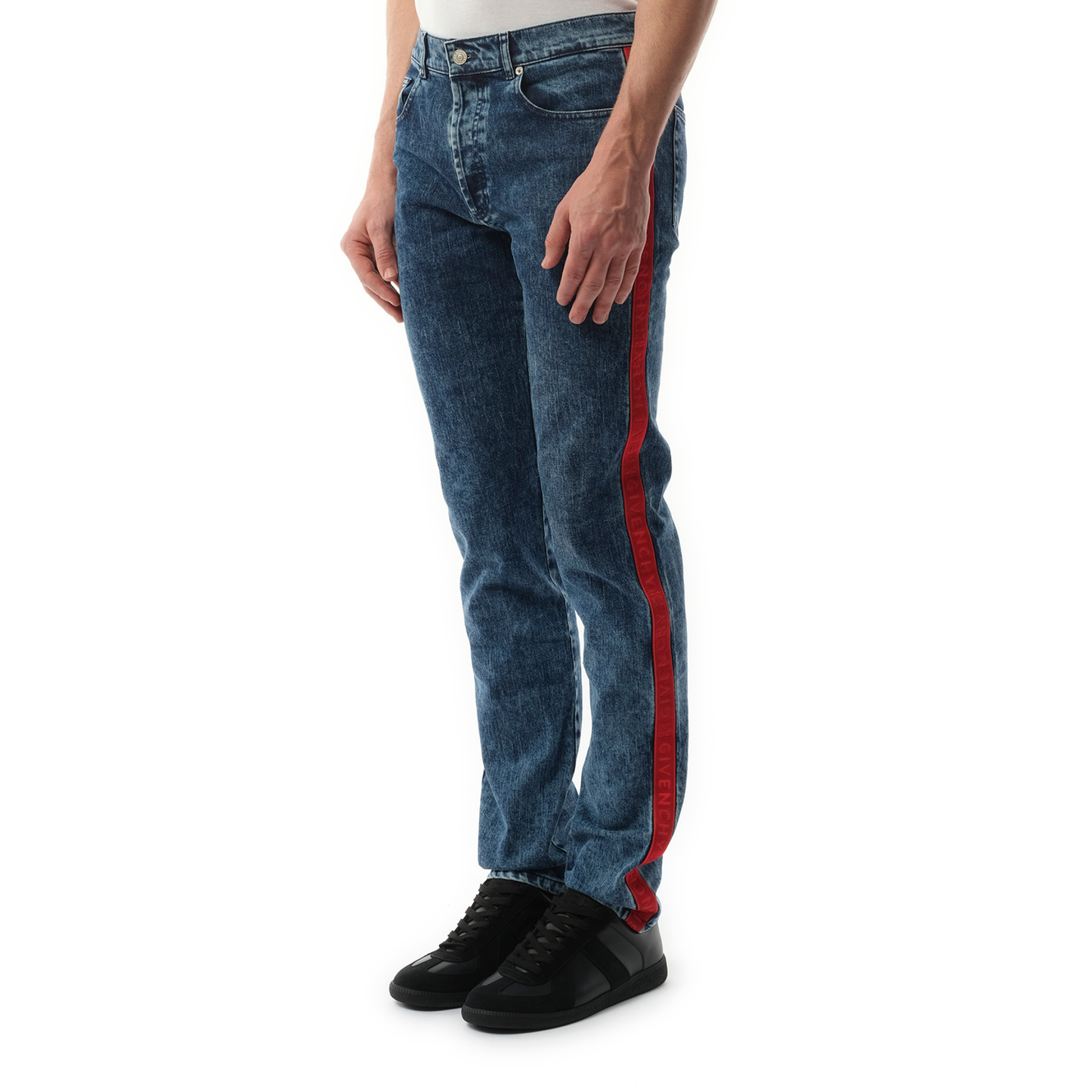 Stretch Denim Pants in Blue