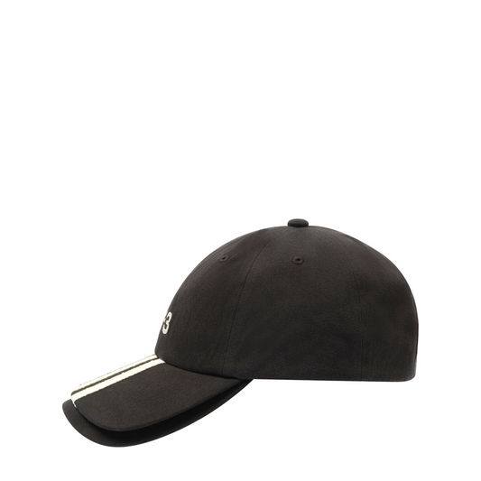 Y-3 3S Cap in Black