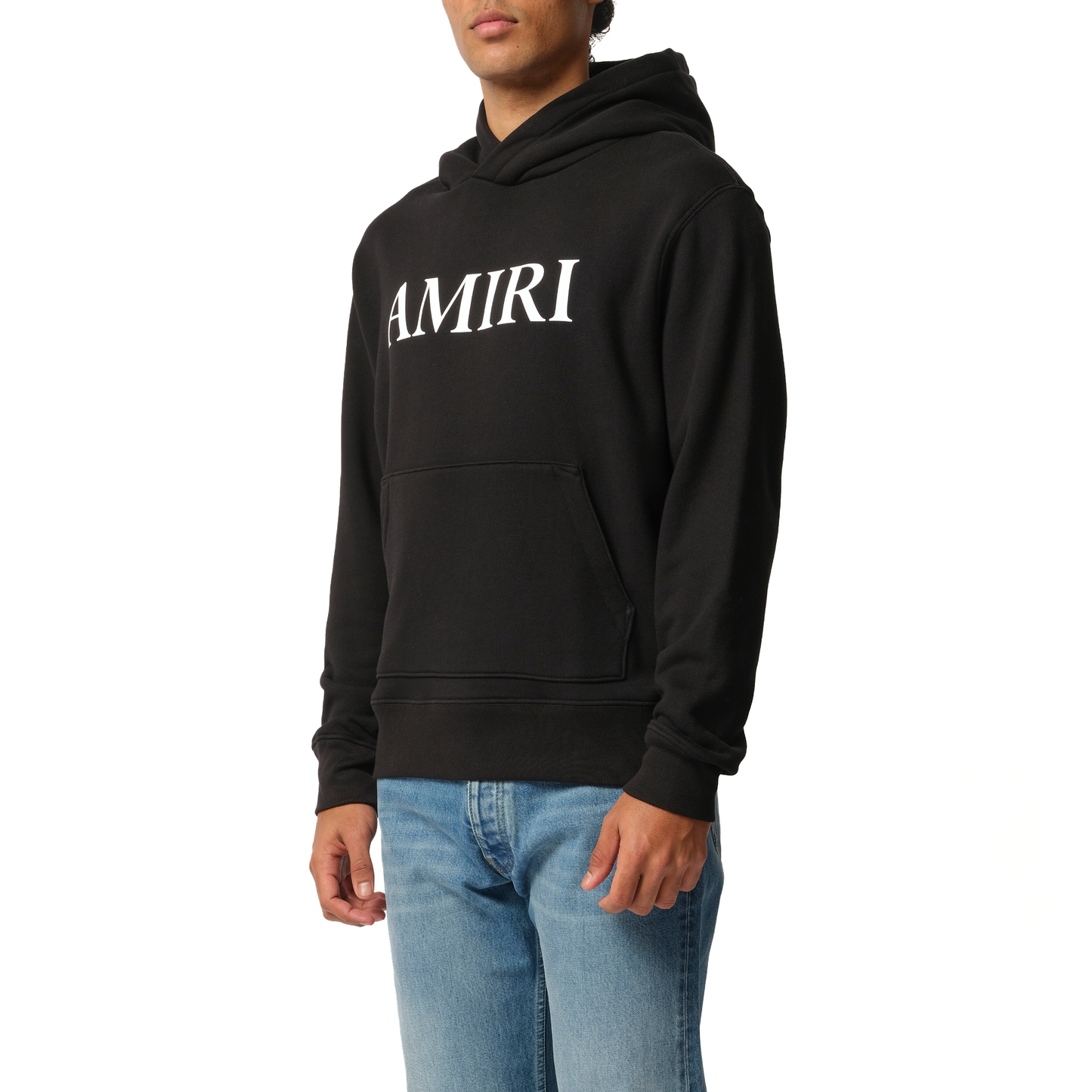 Amiri Core Logo Hoodie in Black/White