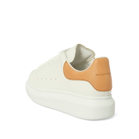 Larry Oversized Sneaker in White/Natural