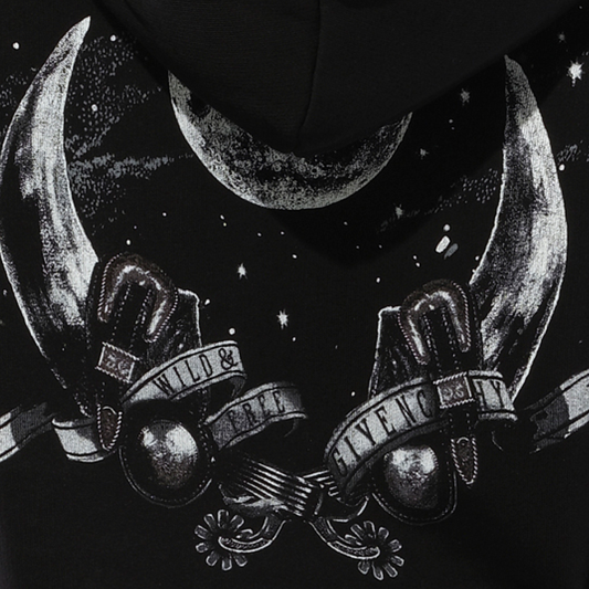 Taurus Hoodie in Black