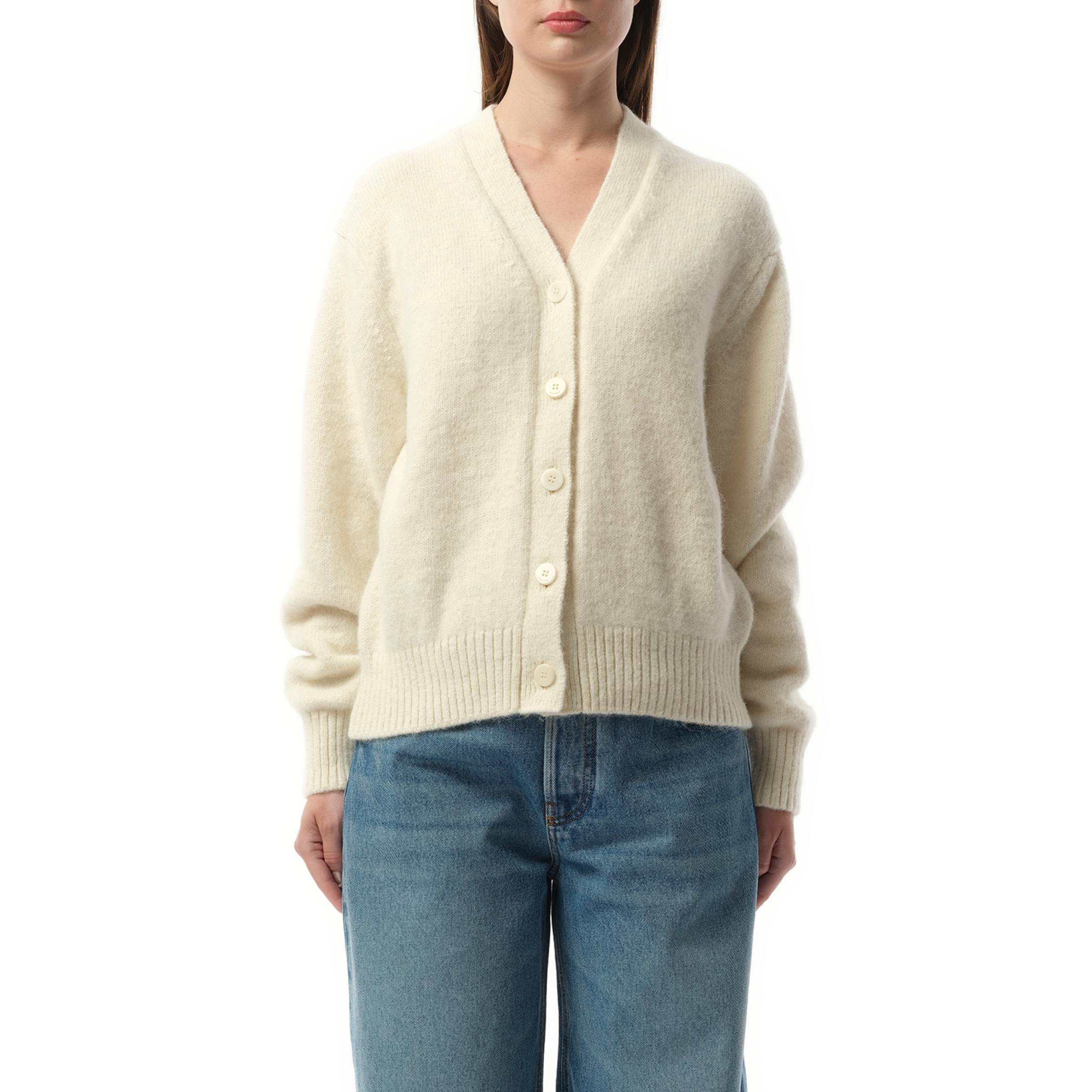 Le Cardigan Jacquemus in Light Beige